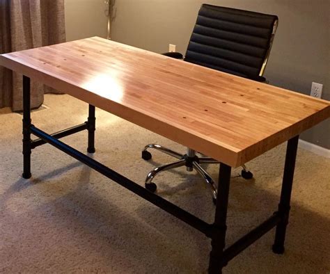 Image Result For Butcher Block Computer Desk Home Office Design Home