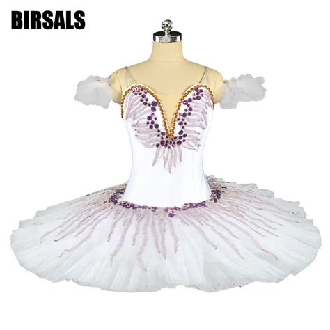 Swan Lake White Purple Ballet Tutu Girls Classical Performance