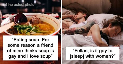 Going Down On A Woman Straight Guys Share The Wildest Things Labeled Gay