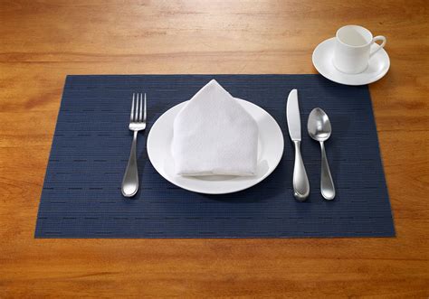 Ritz Techstyle Reversible Woven Grass Cloth Placemats Set Of 4 John Ritzenthaler Company