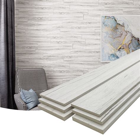 Concord 3D Wall Panels | Accent Wall Panels - White Oak | MDF Slat ...