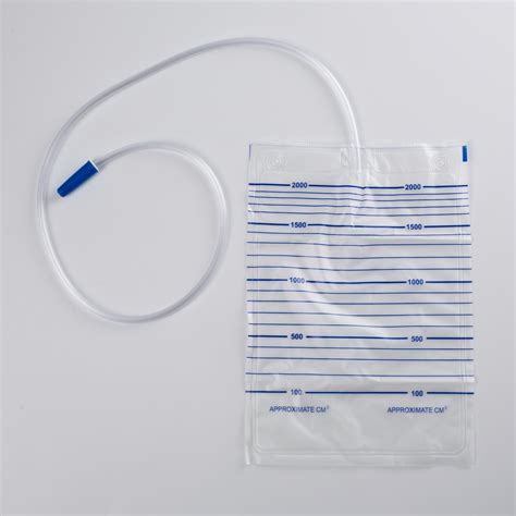 Medical Disposable Deluxe Drainage Bag With Urine Meter China Suction