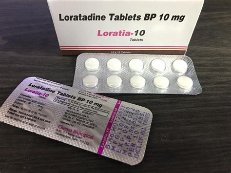 Loratia Loratadine 10 Mg Tablets For Clinic Packaging Type Blister