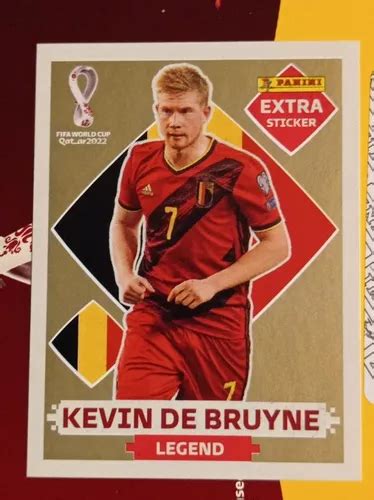 Figurita Extra Legend Gold Kevin De Bruyne Qatar Panini En Venta