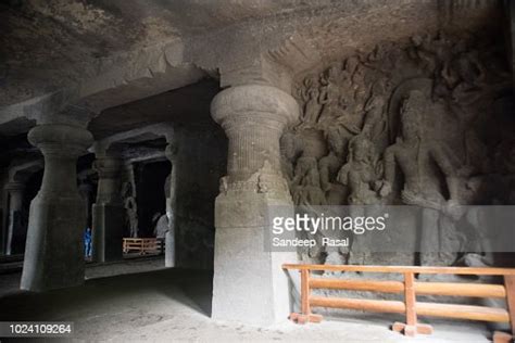 Elephanta Caves Unesco World Heritage Site High-Res Stock Photo - Getty ...