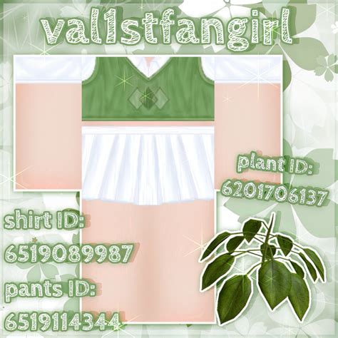 Here Are Four Green Soft Aesthetic Roblox Outfits With Matching