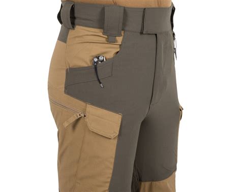 Spodnie w góry Hybrid Outback Pants Coyote Taiga Green