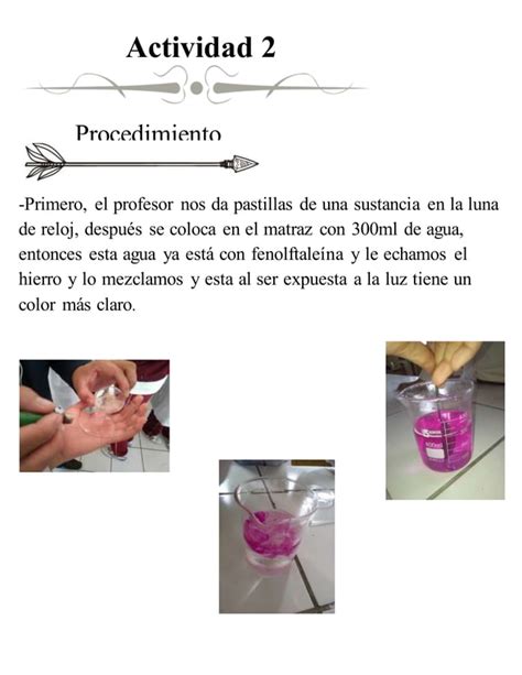 Reporte De Quimica Pdf