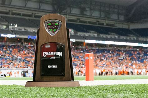 Let's rank the college football conference championship trophies