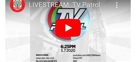 WATCH LIVE: TV Patrol ABS CBN May 7, 2020 (Thursday) - AttractTour