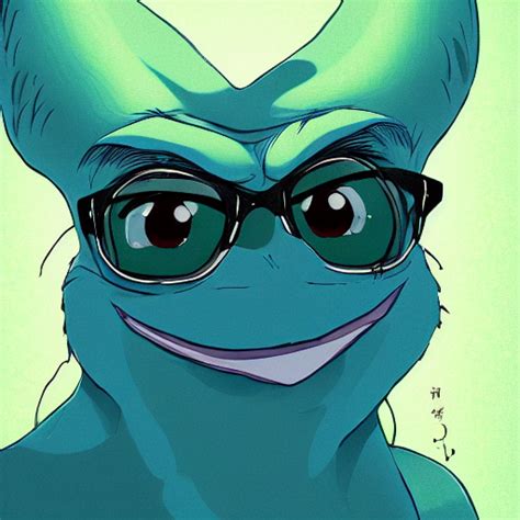 Krea Ai High Quality Portrait Of Pepe Meme Art By Makoto