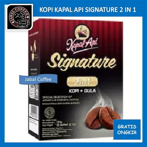 Jual Kopi Kapal Api Signature In Bubuk Kopi Renceng X Gr