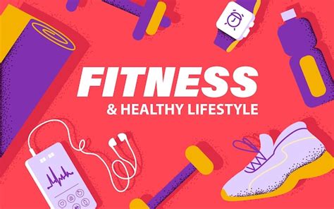 Premium Vector Fitness App