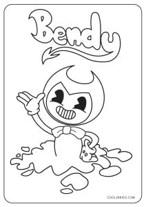 Dibujos De Bendy Para Colorear P Ginas Para Imprimir Gratis