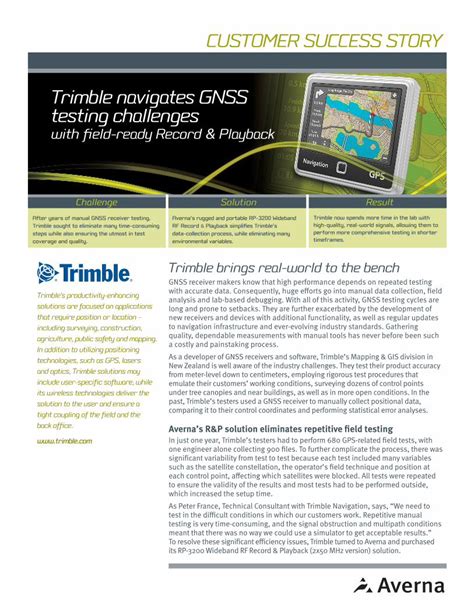 Pdf Trimble Navigates Gnss Testing Challenges Dokumen Tips