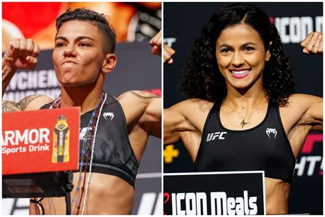 Ufc Encaminha J Ssica Bate Estaca Vs Nat Lia Silva Para De Setembro