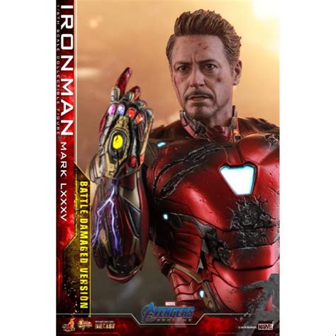 Ready Stock Hot Toys Iron Man MK Battle Damaged Version Shopee Malaysia