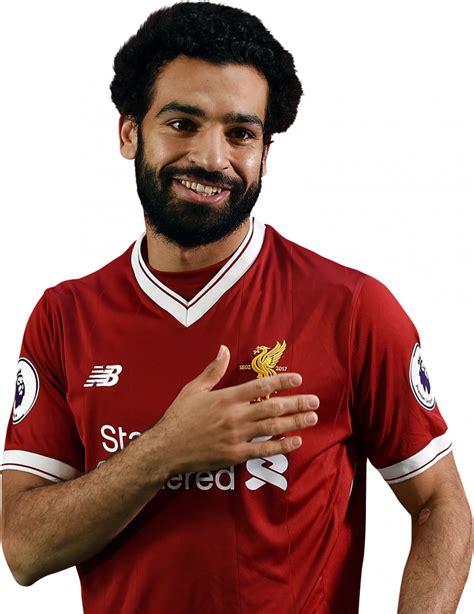 Mohamed Salah Liverpool football render - FootyRenders