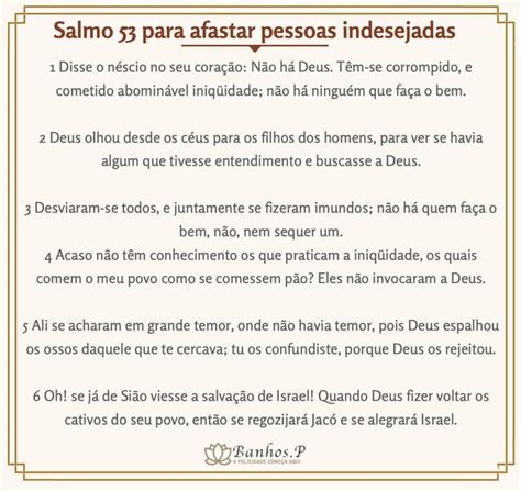 8 Salmos Para Afastar Pessoas Indesejadas E Inimigos Atualizado