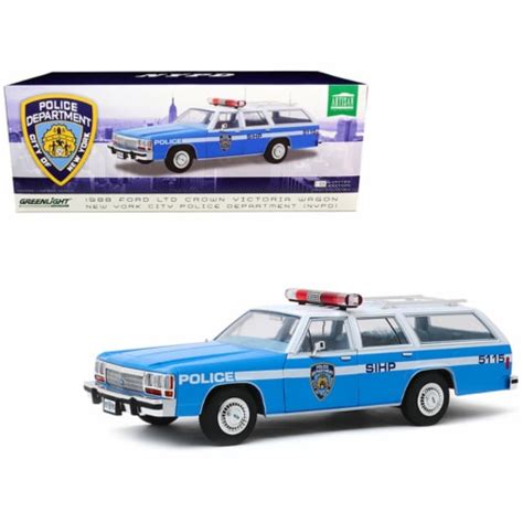 Greenlight 19062 1988 Ford LTD Crown Victoria Wagon NYPD New York City