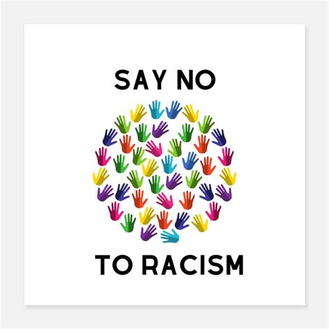 Anti Racism Posters | Unique Designs | Spreadshirt