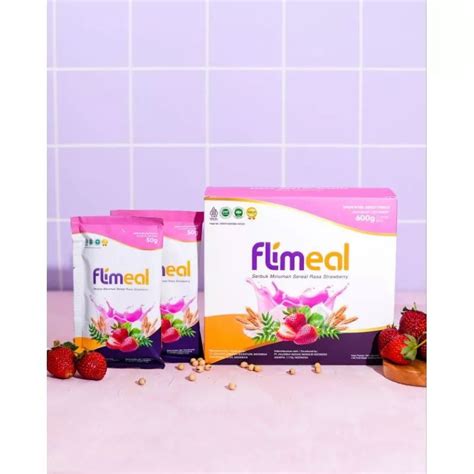 Jual Flimeal Meal Replacement By Flimty Box Isi Sachet