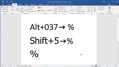 How To Type The Percent Symbol Keyboard Shortcuts For Percent Sign