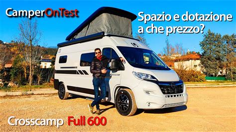 Crosscamp Full 600 Unlimited Edition la grande novità su Opel Movano