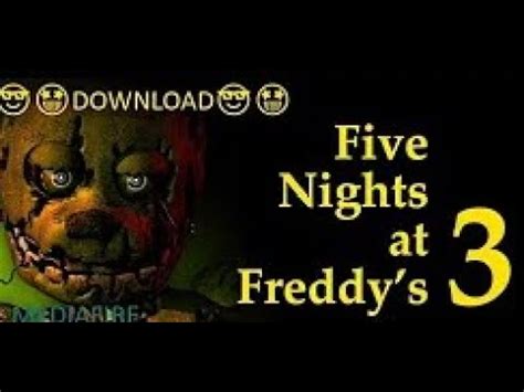 Como Descargar Five Nights At Freddy S 3 YouTube