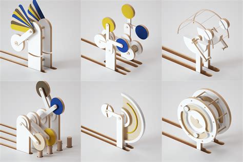 Kinetic Sculptures By Jean Michel Verbeeck On Behance Kinetic