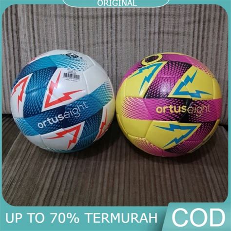 Jual Bola Futsal Ortus Lighting Fs Pro Futsal Warna Putih Biru Oren