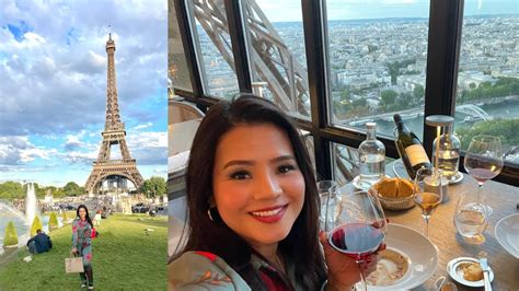 Birthday Dinner At Le Jules Verne Eiffel Tower Experience Youtube