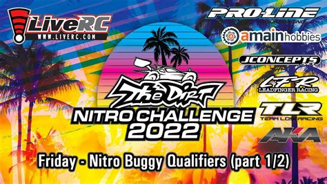 Dirt Nitro Challenge Dnc Friday Nitro Buggy Qualifying Part