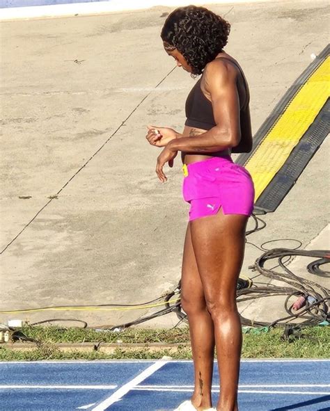 Elaine Thompson Herah Shows Us Scenes From Her Training And Says New