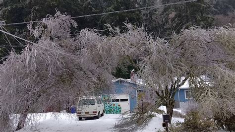 Portland Oregon Ice Storm 2021 Youtube