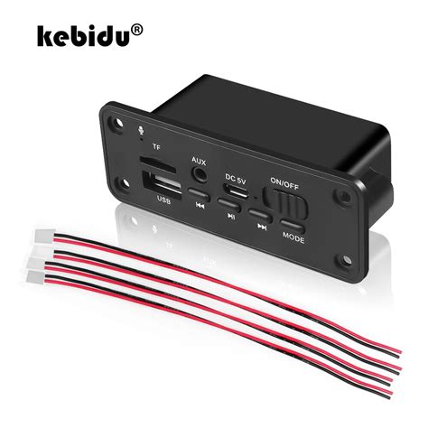 Kebidu Placa Decodificadora Bluetooth Mp Wma Dc V M Dulo De