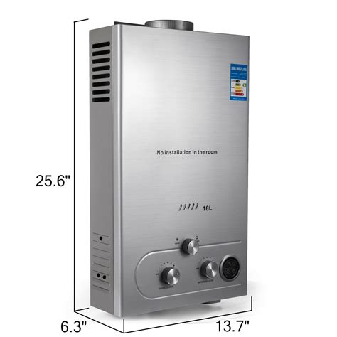 L Gpm Hot Water Heater Propane Gas Instant Tankless Boiler LPG W Shower For Sale Online EBay