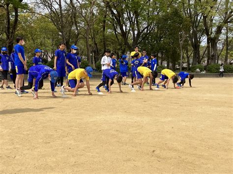 23年4月2日日練習会の様子 大阪市の小学生陸上チーム 大阪スプリントのブログ