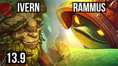 Ivern Vs Rammus Top M Mastery Games Rank Ivern