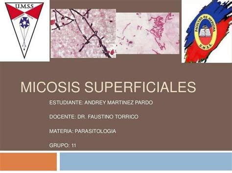 Micosis Superficiales JUAN GABRIEL VELASCO CABEROS UDocz