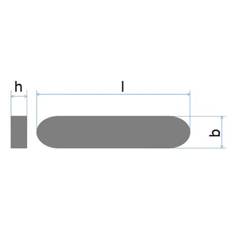 Passfeder Din Form A X X Mm Material Stahl C Ihr