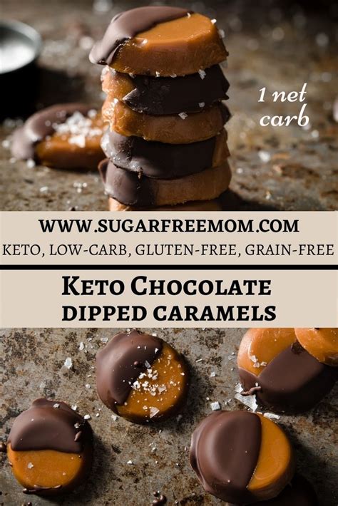 4-Ingredient Sugar Free Keto Caramel Candy - Sugar-Free Mom