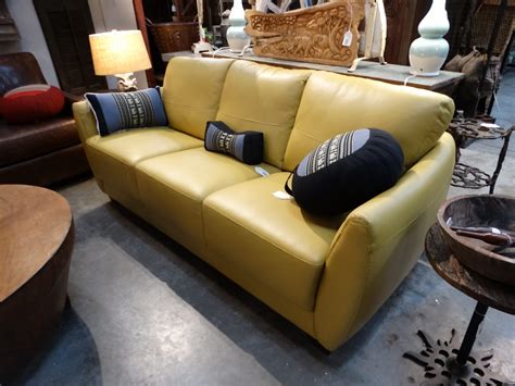 Yellow Leather Sofa | Cabinets Matttroy