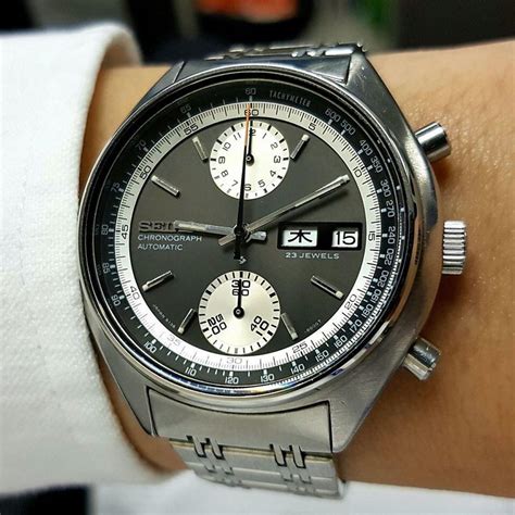 Total Imagen Seiko Panda Chronograph Vintage Abzlocal Mx