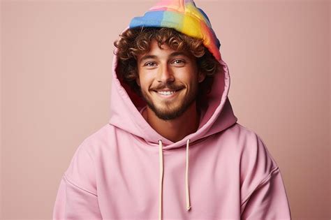 Jeune Homme Gay Heureux Portant Des Lunettes De Soleil Photo Premium