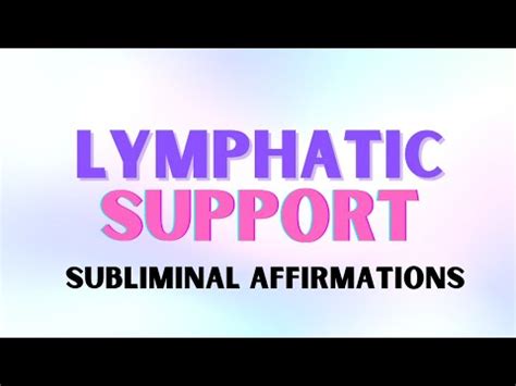 LOSE WATER WEIGHT Lymphatic System Subliminal Affirmations Rain