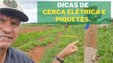 Dicas de Piquetes e cerca elétrica rural YouTube