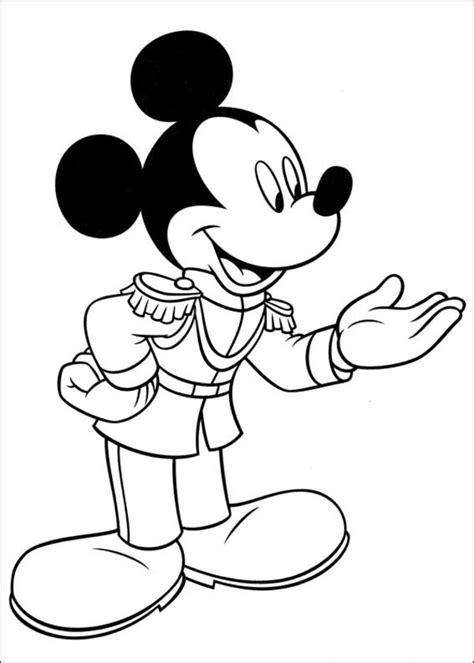 Mickey Mouse Baseball Coloring Pages At Free