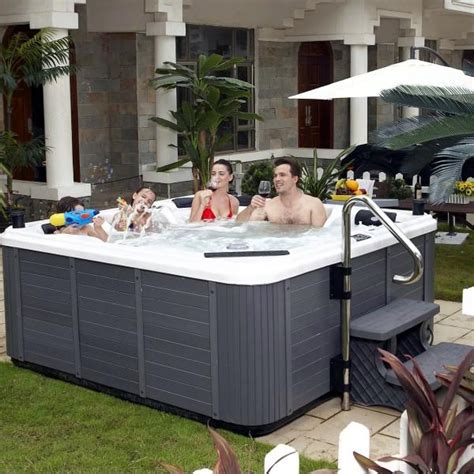 Outdoor Spa Sr862 With Us Balboa System For 5 Person Outdoor Spa Hot Tub Sunrans China