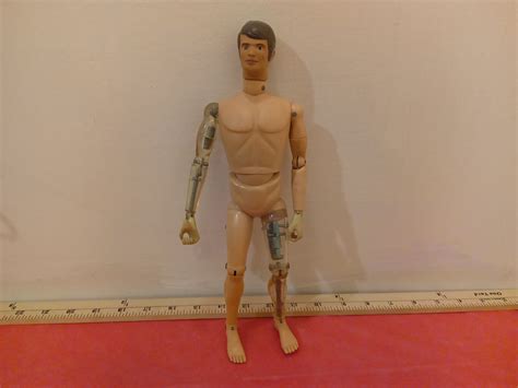 Vintage Gi Joe Action Figure Mike Powers Bionic Man Action Figure By